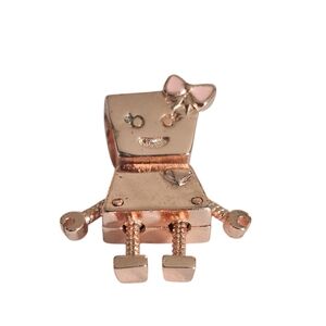 Pandora | Jewelry | Pandora Bella Bot Robot Charm Rose Gold | Poshmark